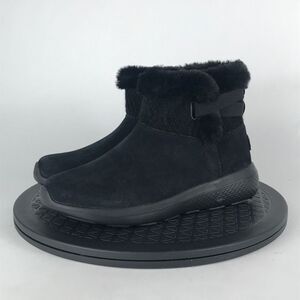 Skechers Women's Black Fur-Lined Athletic Shoes